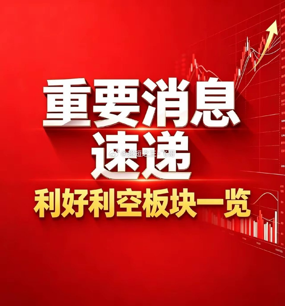 10月25日｜周末消息面利好板块与利空板块梳理+深度分析利好板块1. 智能网联新