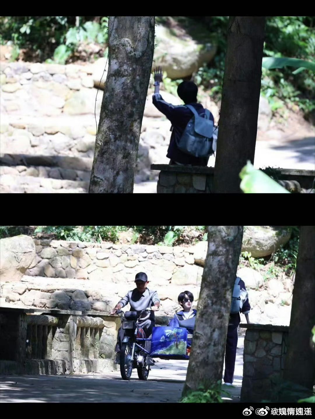 左奇函给杨博文买椰子快点来播出 