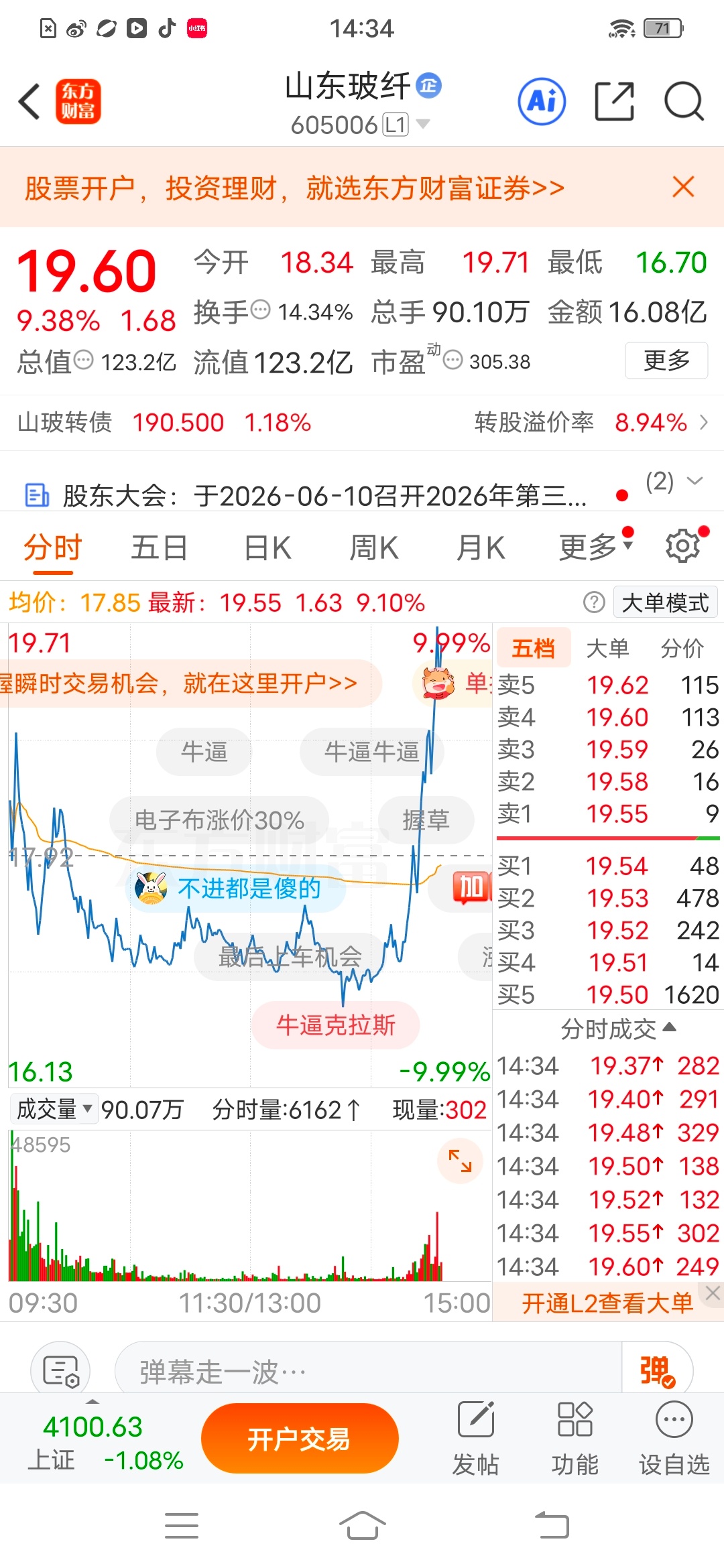 兄弟姐妹们，大家庭早盘分享的，继续拉伸大长腿，上车了的来波666 
