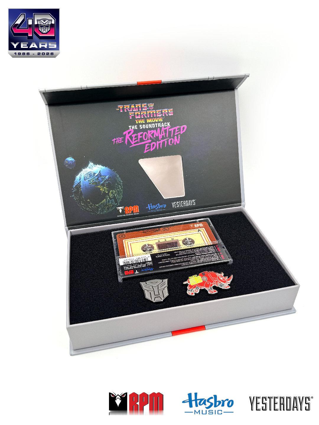 变形金刚 RPM SDCC限定86大电影配乐40周年重制版原声带套装 新品官图发