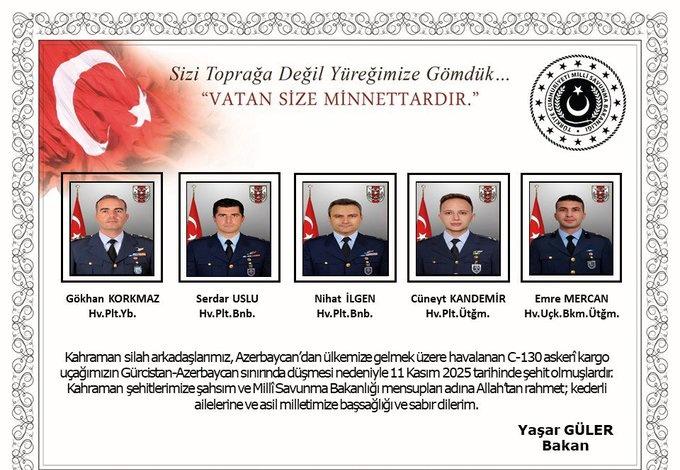 土耳其当局已悲痛地确认，坠毁的C-130E上的20人全部遇难。