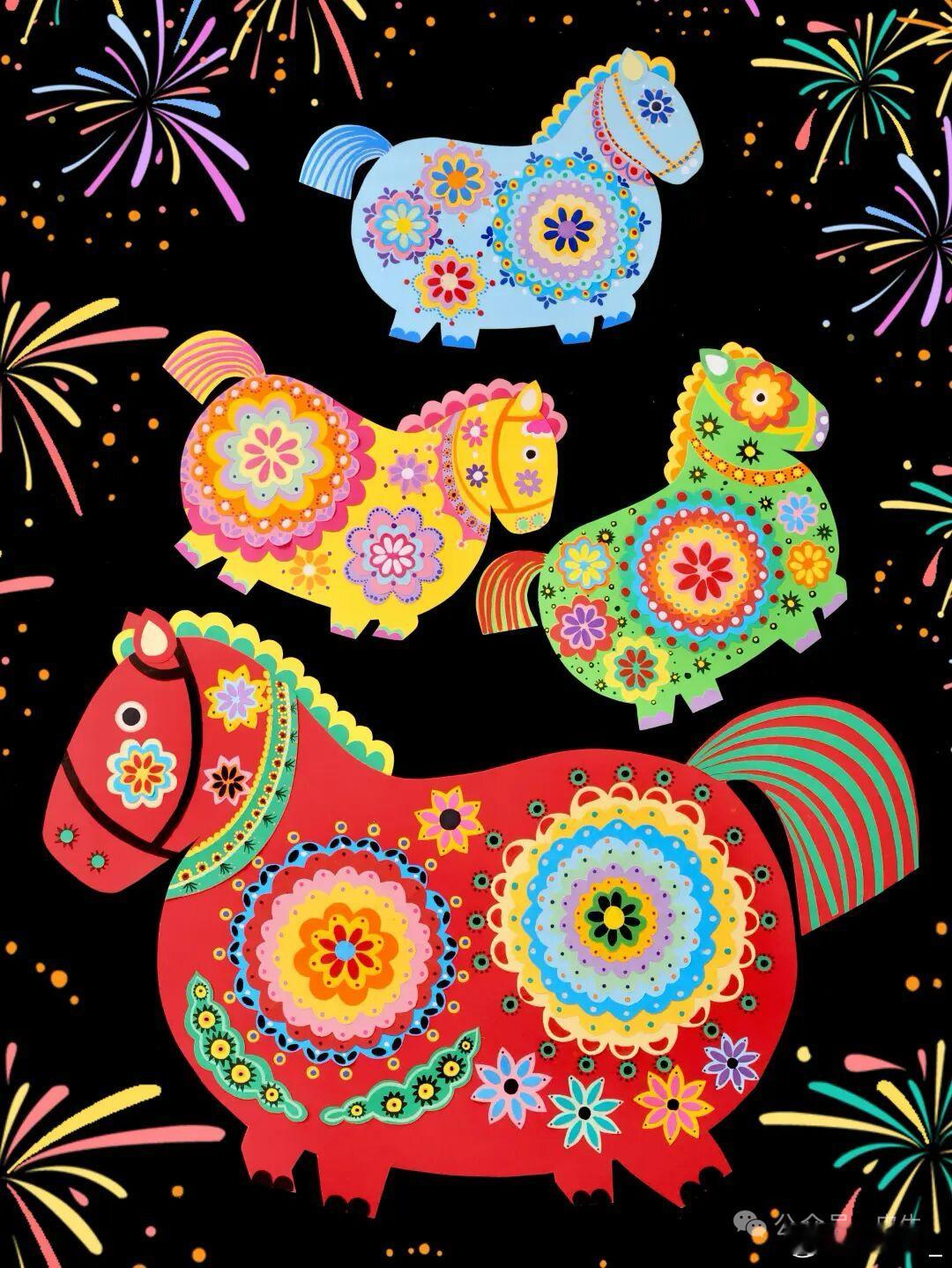 用非遗文化体验如何过马年 扎个竹马灯，编个马形竹篾，再跟着老师傅学剪马窗花，亲手