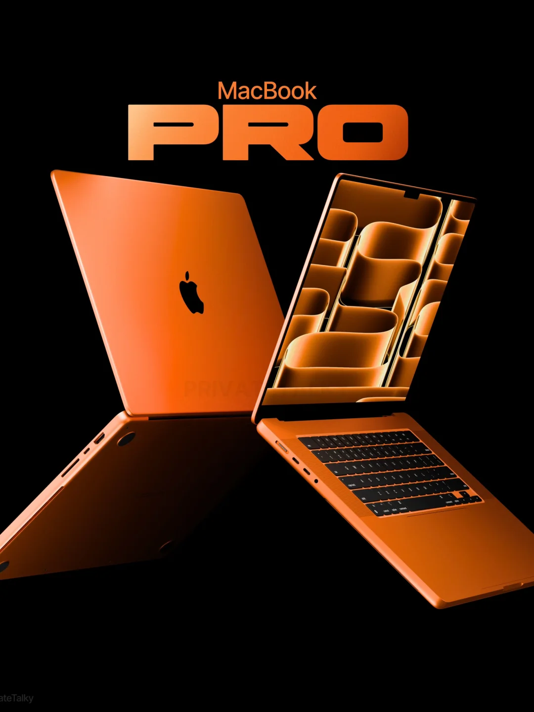 假如MacBook Pro也有橙色……🍊