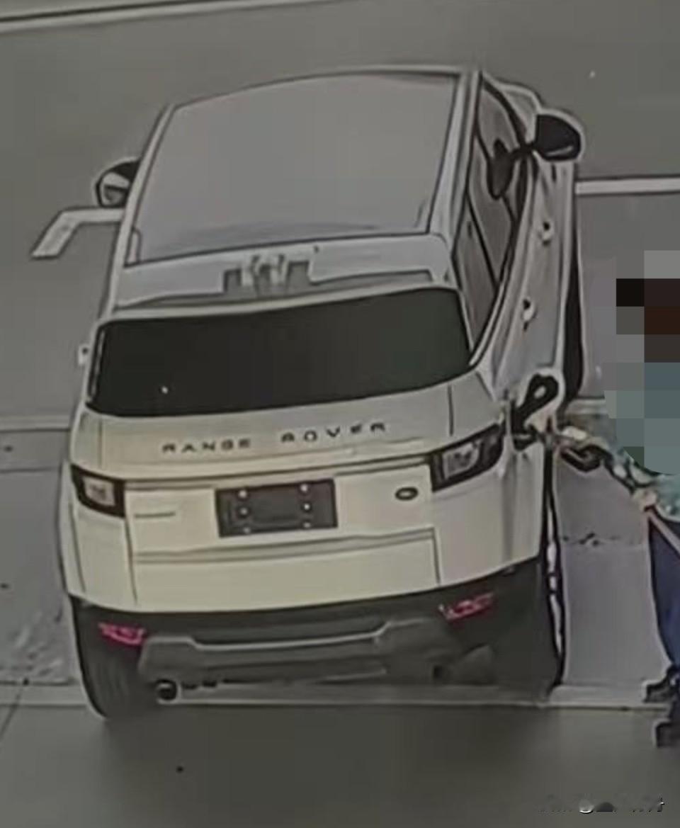 无牌路虎加500元油后逃单，警方：车玻璃上贴有反光材质，无法看清人员长相。那么多