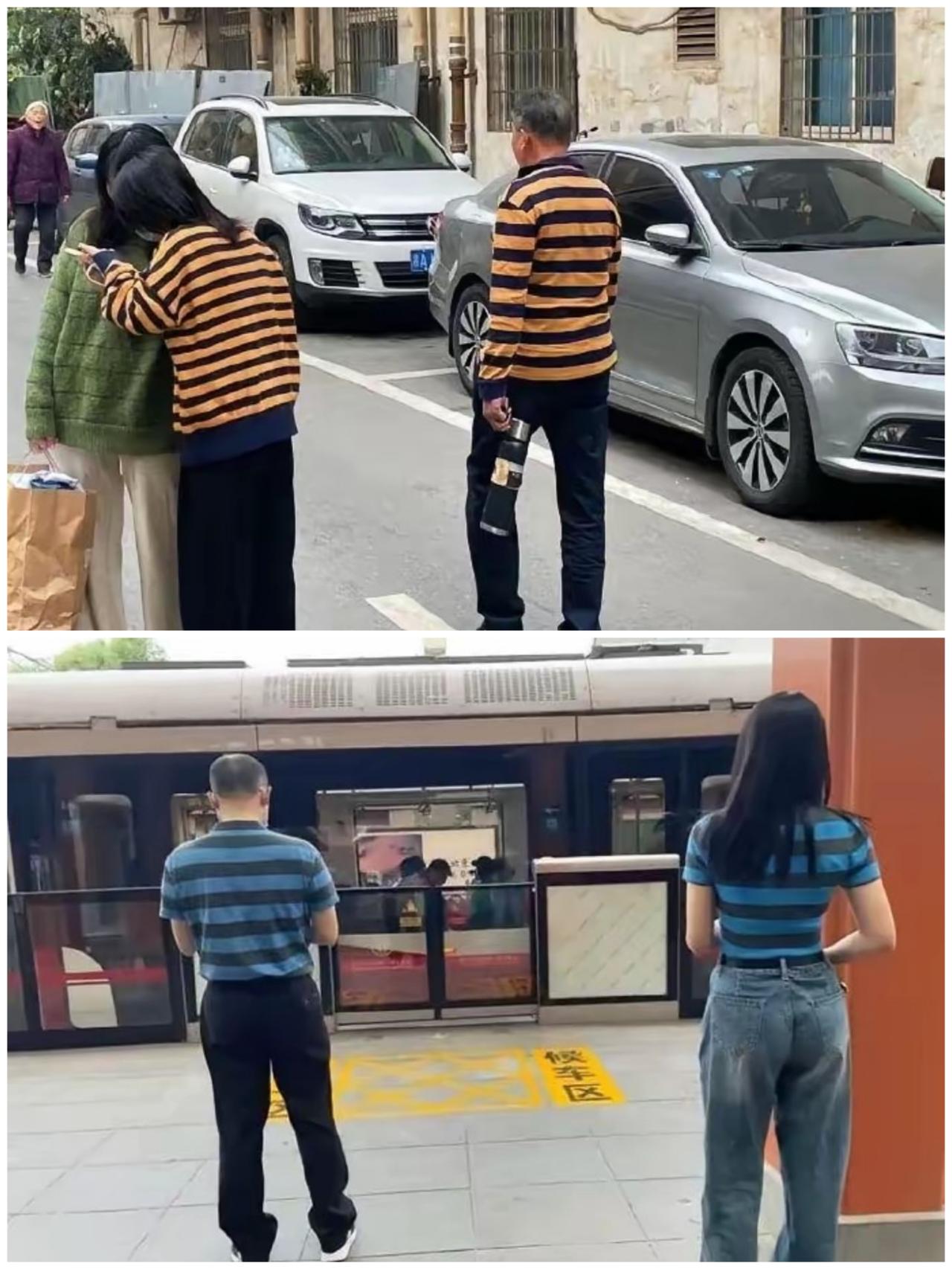 因为画面和谐，没毛病，
所以小女人=老男人。