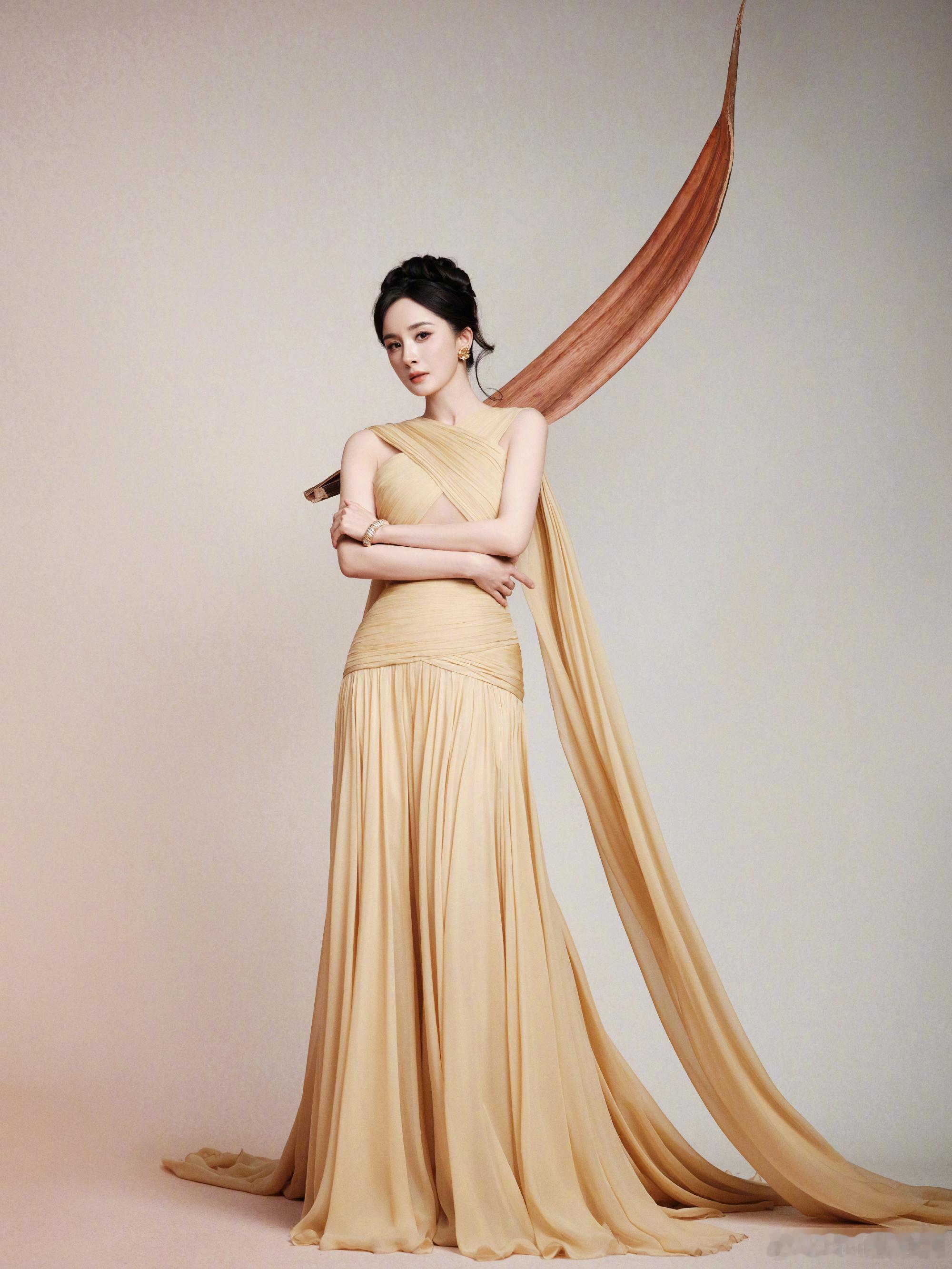 杨幂今日出席爱奇艺尖叫之夜 的造型，国内首秀Zuhair Murad 2025 