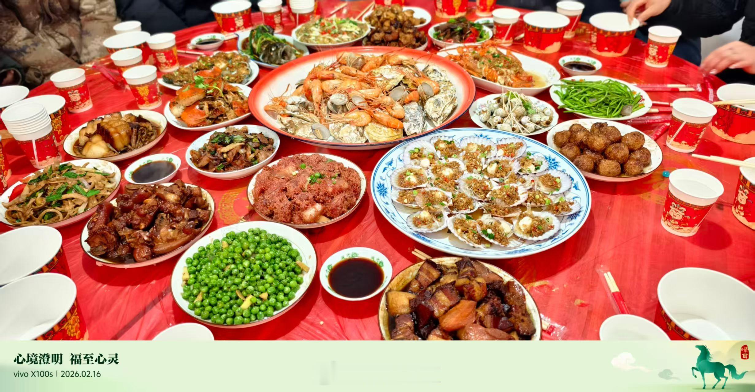 看看你们的年夜饭👀年夜饭