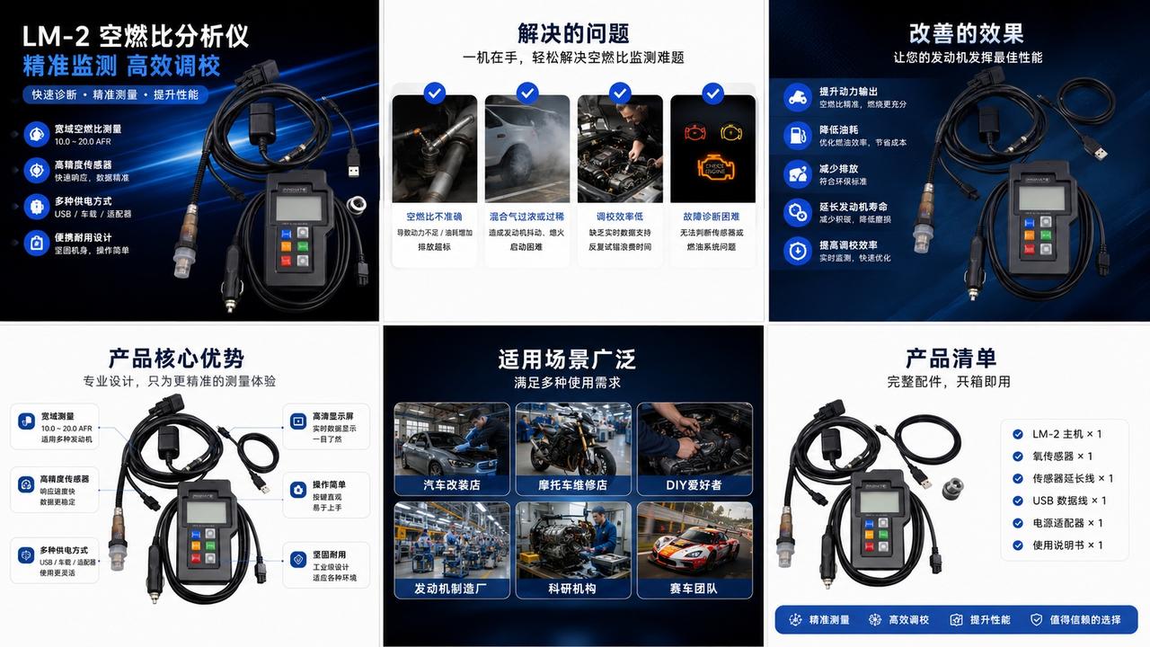 ✅ LM-2 能给你带来什么改变？
动力直接拉满
空燃比精准匹配，燃烧效率最大化