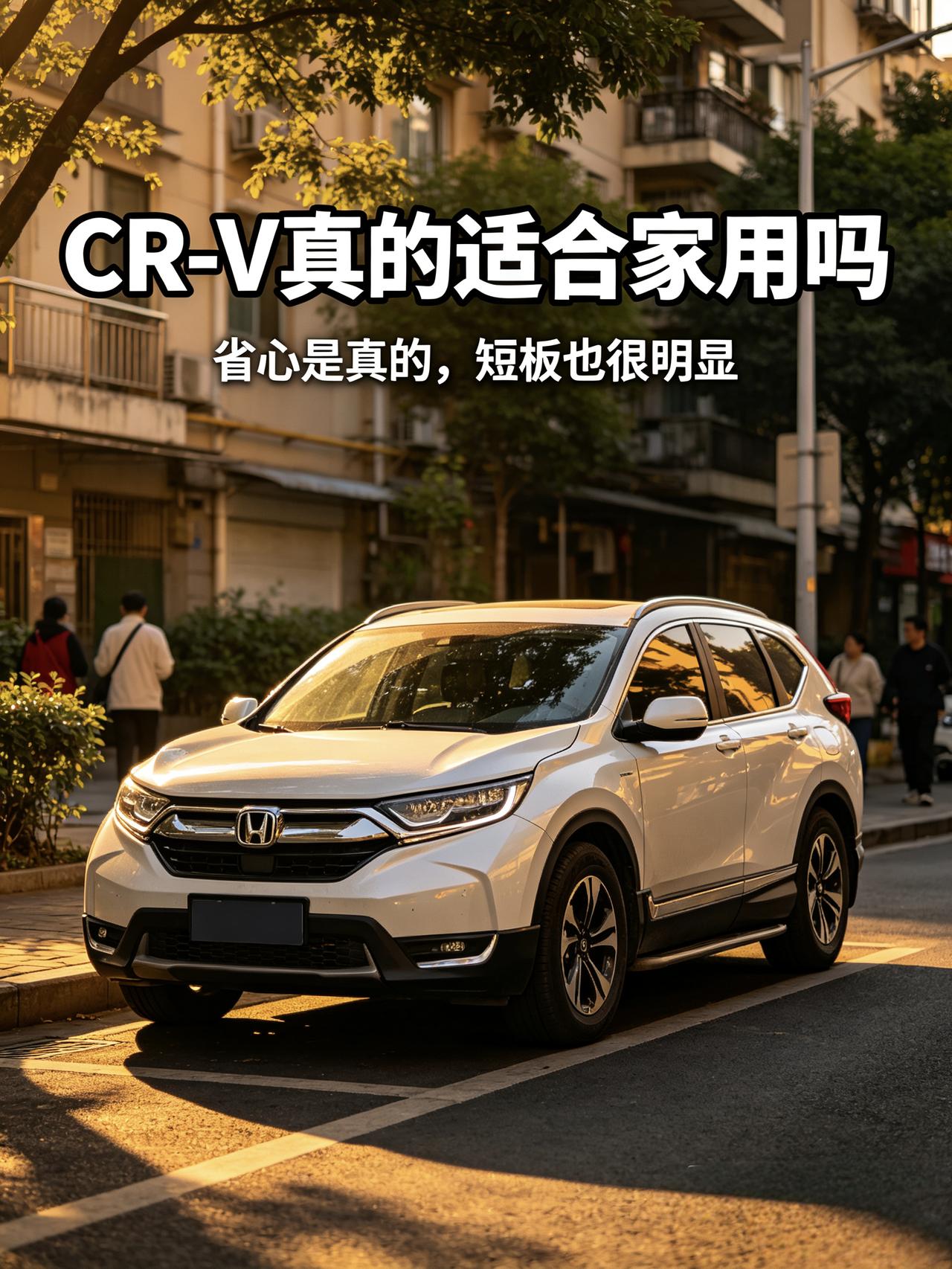 CR-V这车能火这么多年，真不是因为它有多惊艳，就是太懂过日子的人想要啥了。
坐