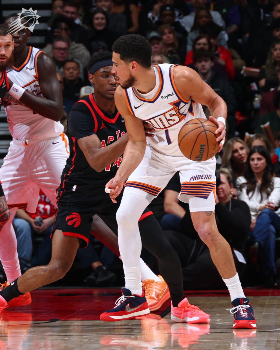 布克半场砍下17分3篮板！菲尼克斯太阳 ｜旭日东升 ｜太阳vs猛龙