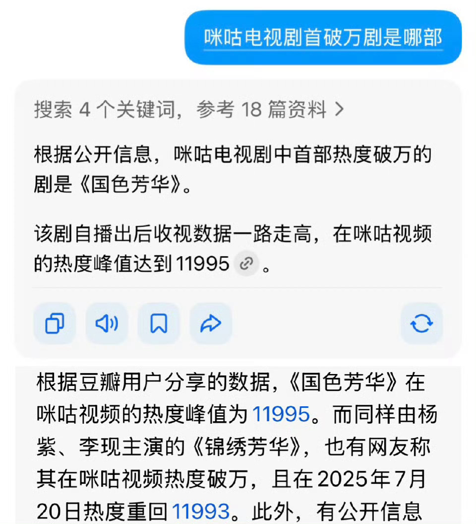 杨紫国色芳华单日播放量6500 W +在任何平台都能破万，这就是史冠的威力 ​​