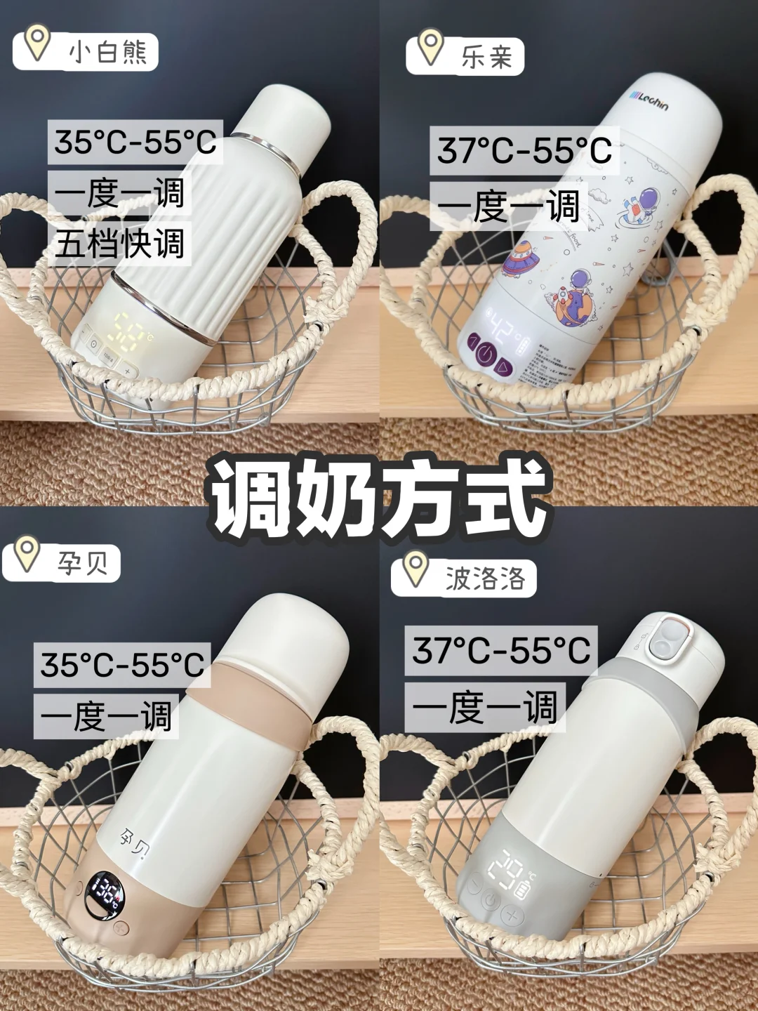 不吹不黑🔥热门便携调奶器真实测评！！
