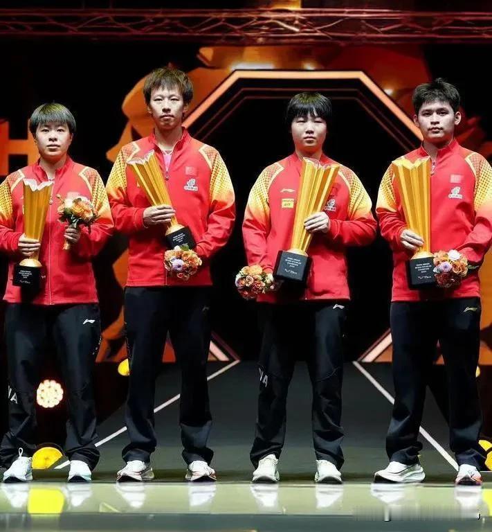 【中国乒乓球队包揽中国大满贯5项冠亚军】WTT（世界乒乓球职业大联盟）中国大满贯