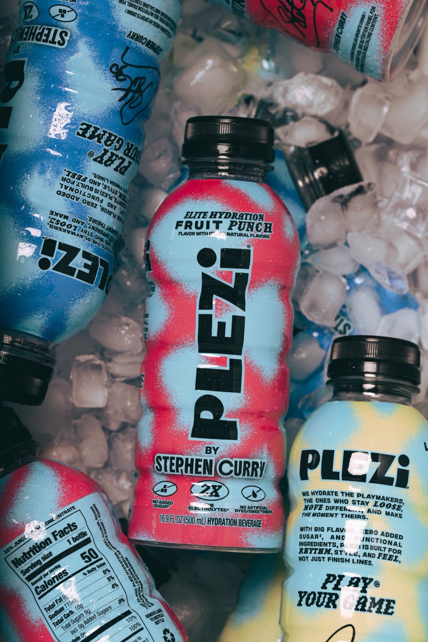 库里夫妇和奥巴马妻子共同推出了“PLEZi饮水”新品亮点：全新的包装设计灵感源自