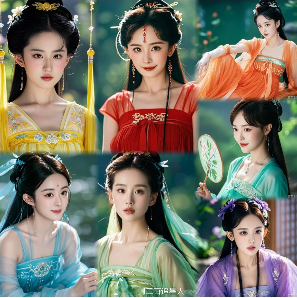 欢天喜地七仙女如果这七位来演，粉丝能掐的开不了机 ​​​
