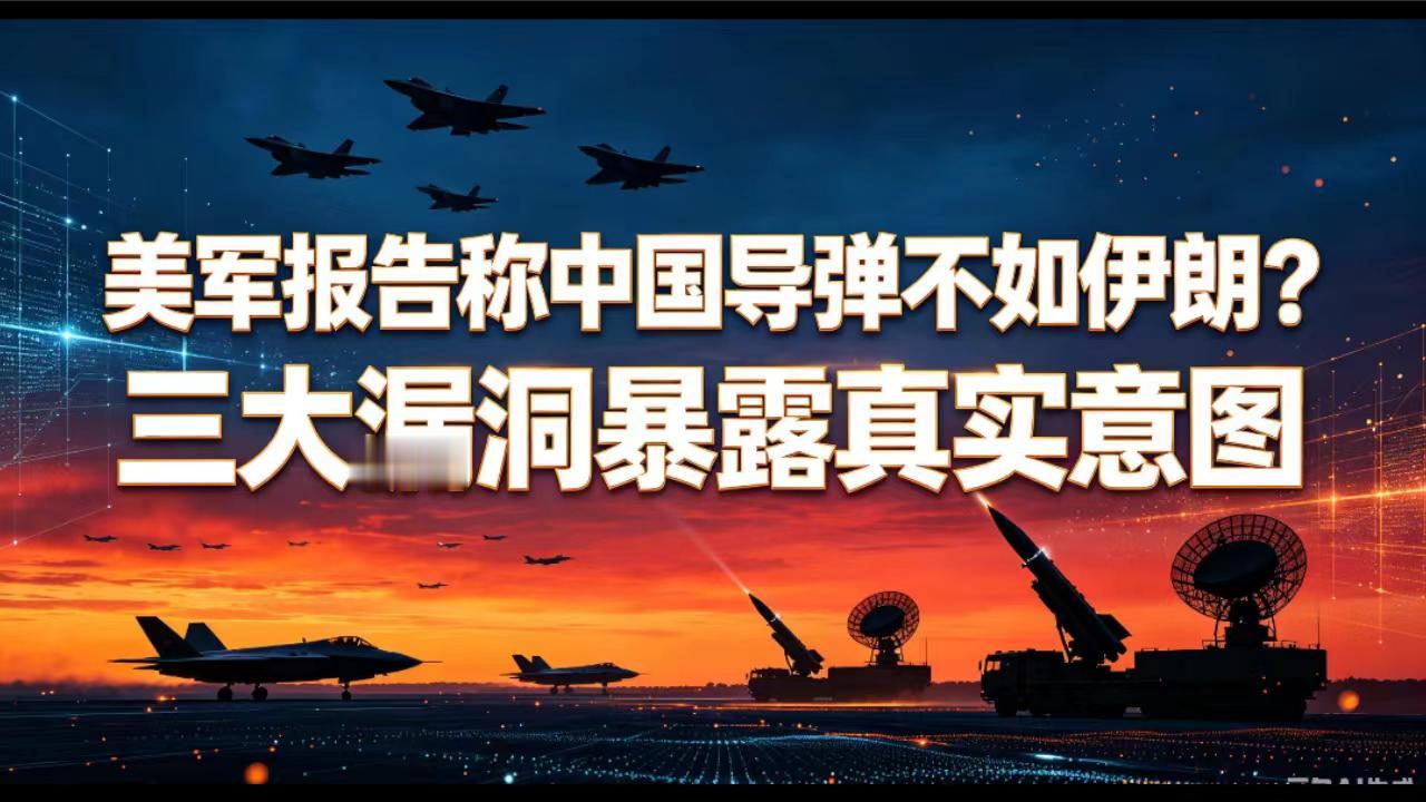 美军报告称中国导弹不如伊朗？三大漏洞暴露真实意图。
美军的报告又来了，这次说咱们