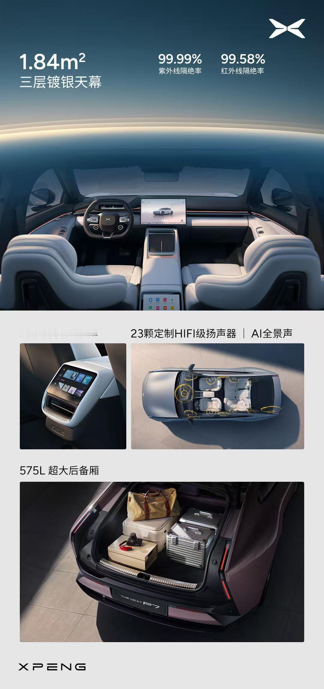 全新小鹏P7太高级了全新小鹏P7中国首秀！这才是年轻人的梦想轿跑嘛！3.7秒破百