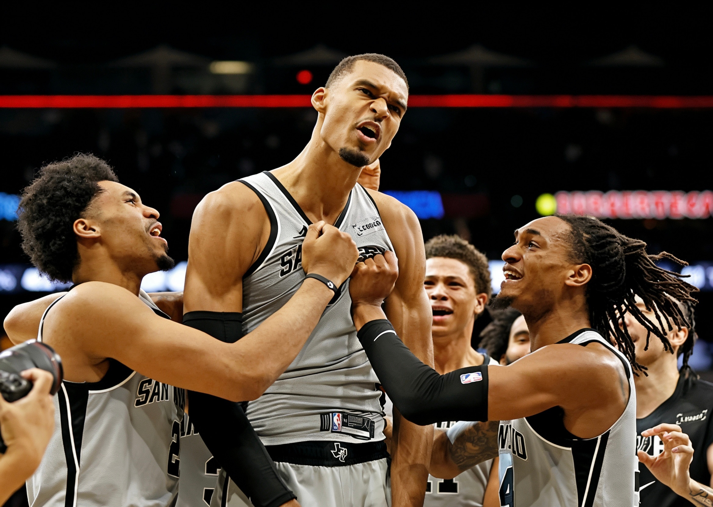 晚安马刺 一切都是最好的开始，不必焦虑，不必比较，你正在自己的节奏里，默默扎根，