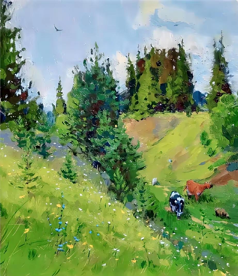 俄罗斯画家 АндрейЖилов绘画作品欣赏遇见艺术遇见美好绘画参考