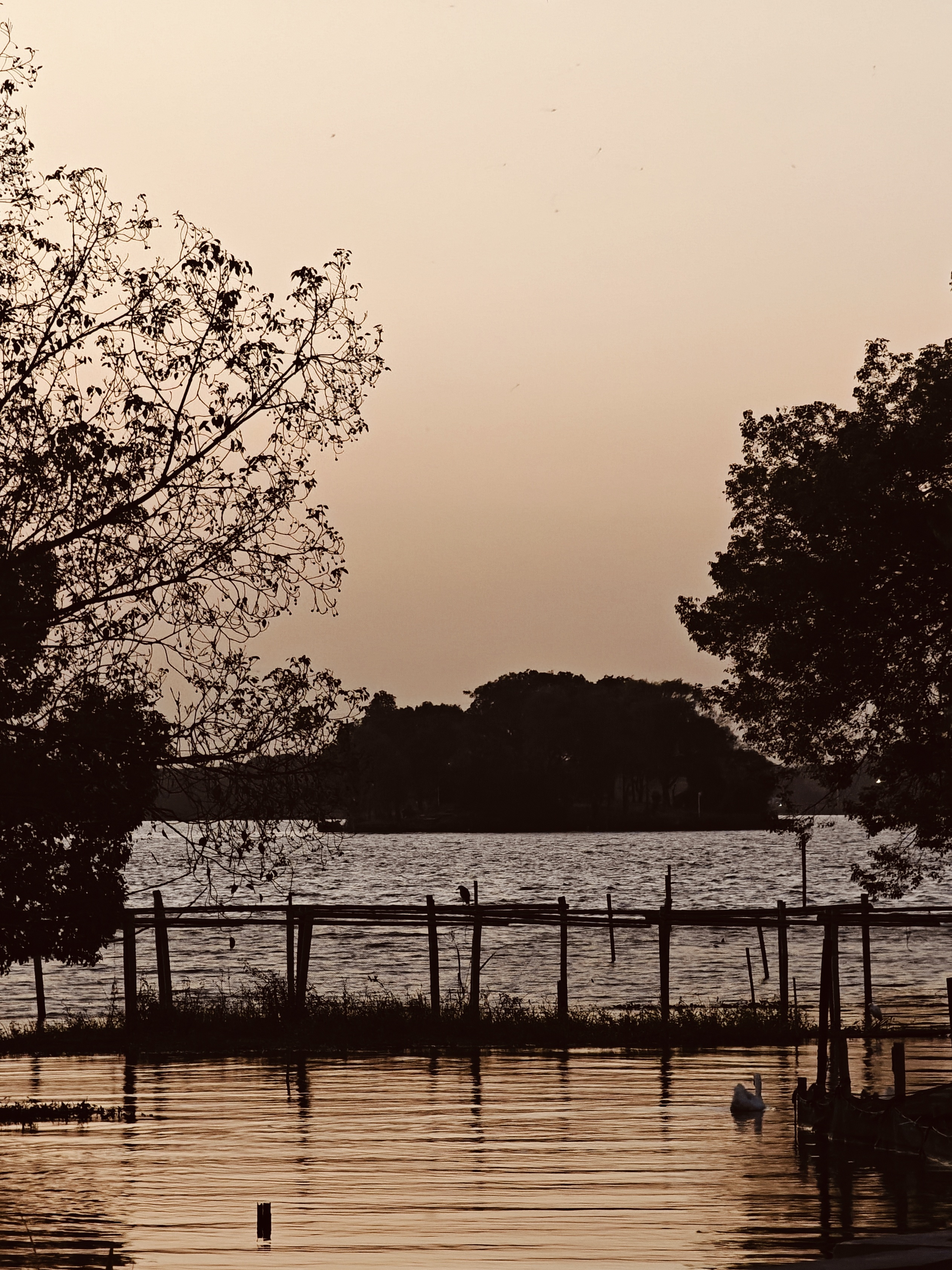 “念去去，千里烟波，暮霭沉沉楚天阔。” 