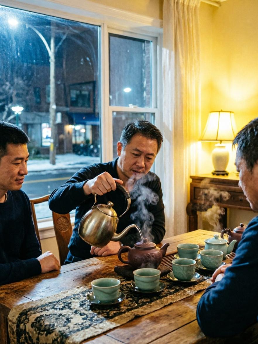 真心话茶局围坐煮茶，抛开客套，畅聊内心真实想法，不评判不外传，聊聊人生选择与心事