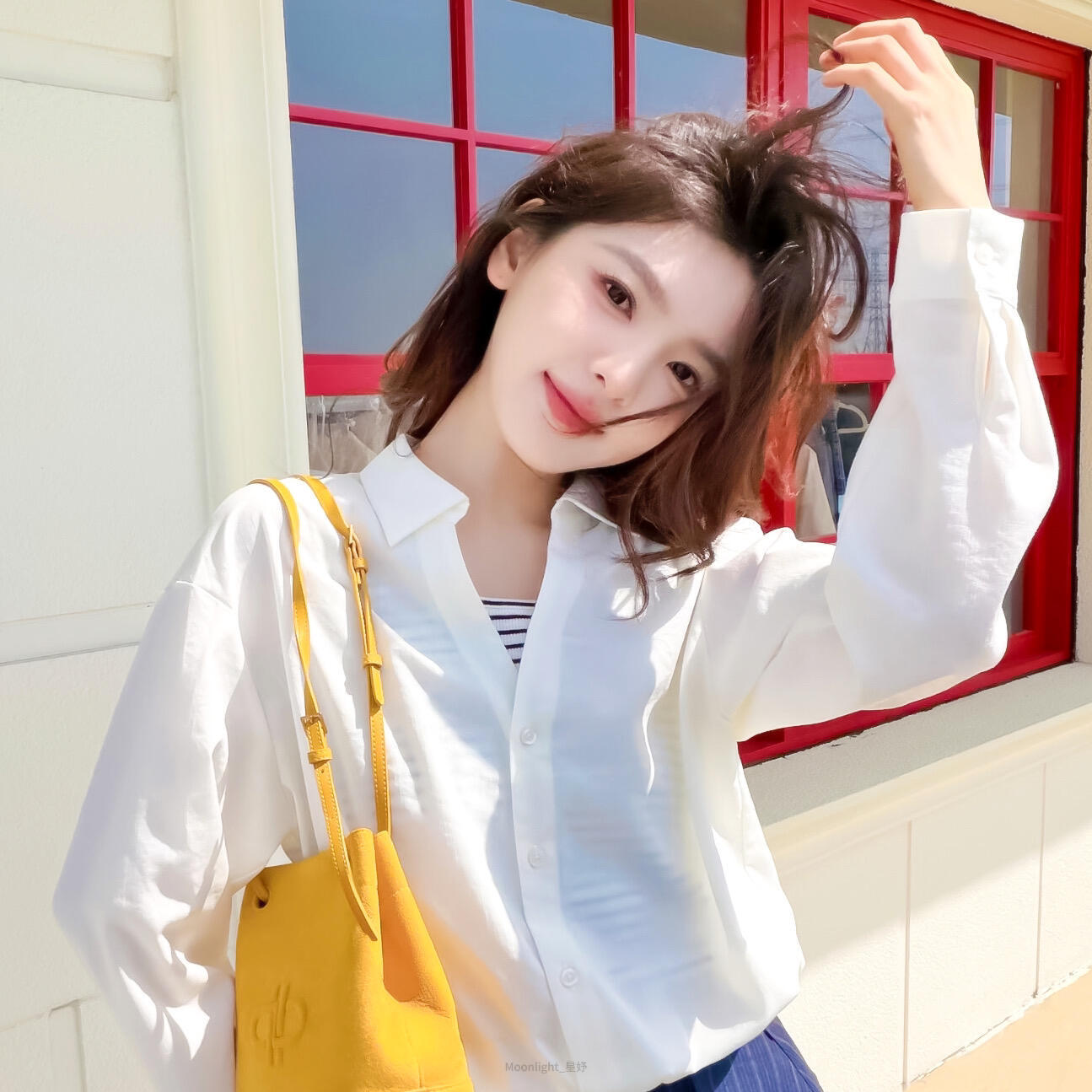 -𝐒𝐇𝐀𝐑𝐄｜章若楠头像背景图搭配 ⸝⸝🧸꙳🥨◟🧁。 