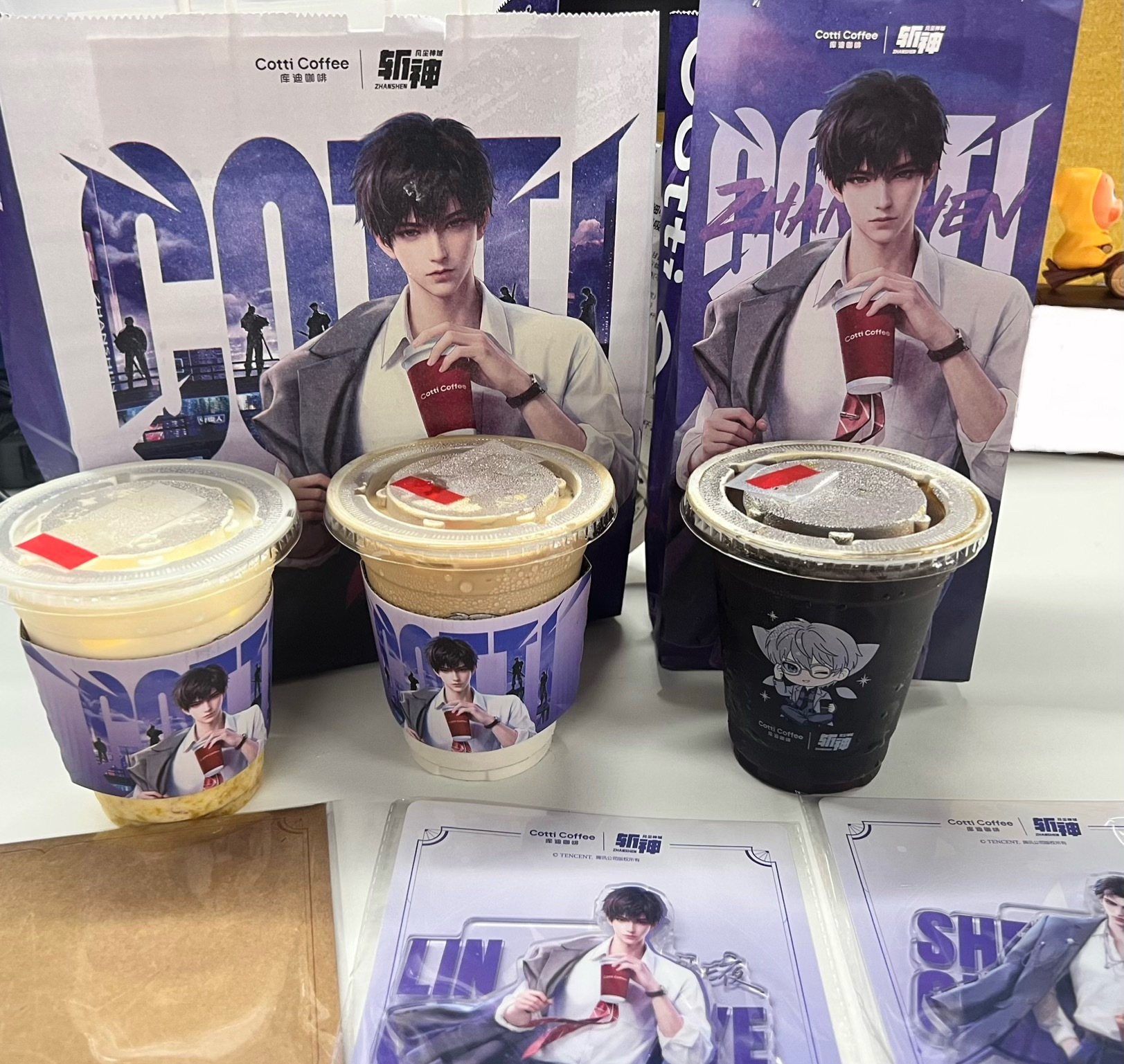 斩神动画  斩神男团太帅了西装yyds期待库迪联名第二弹～ 