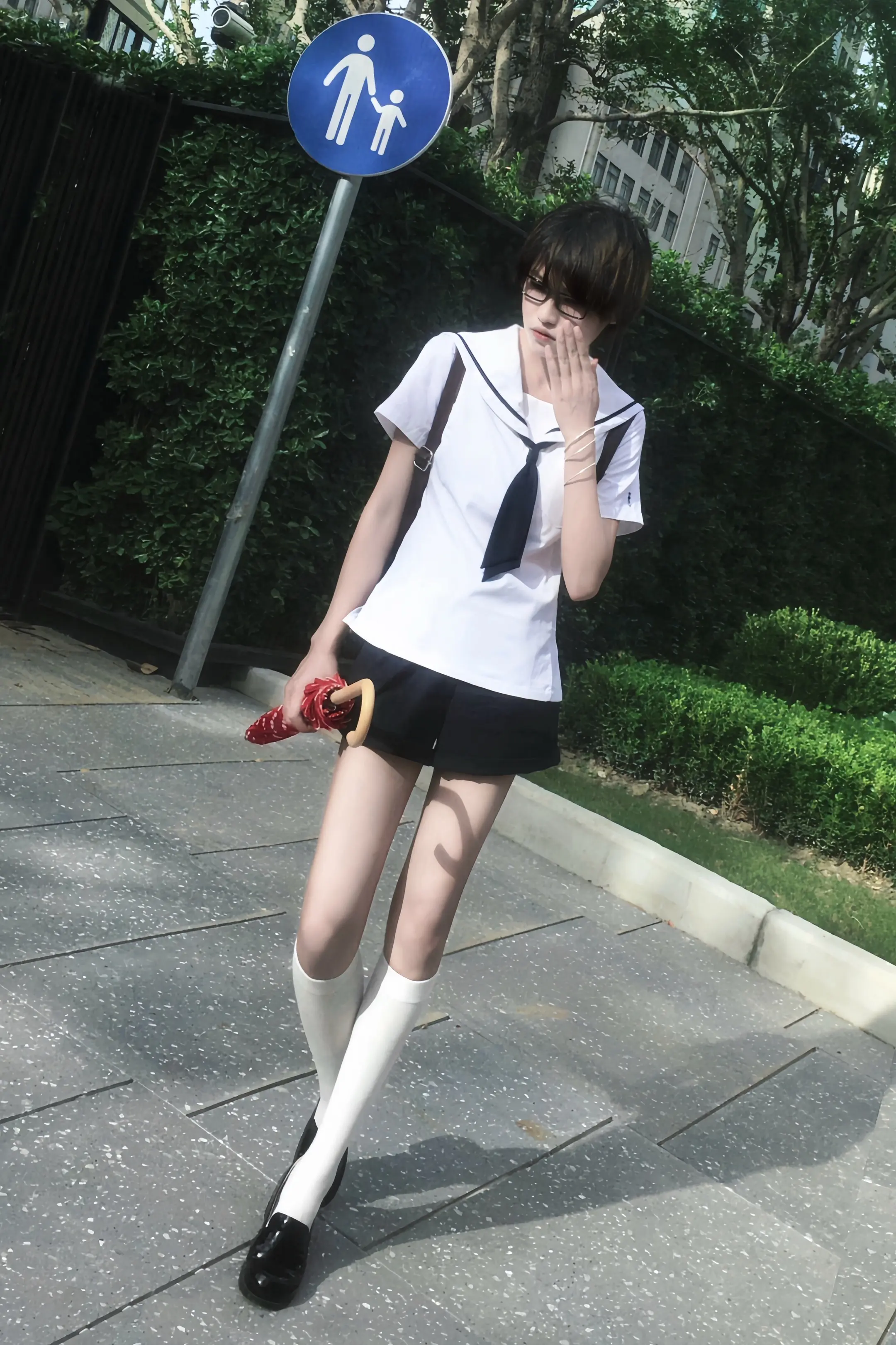 淡淡的日系。
