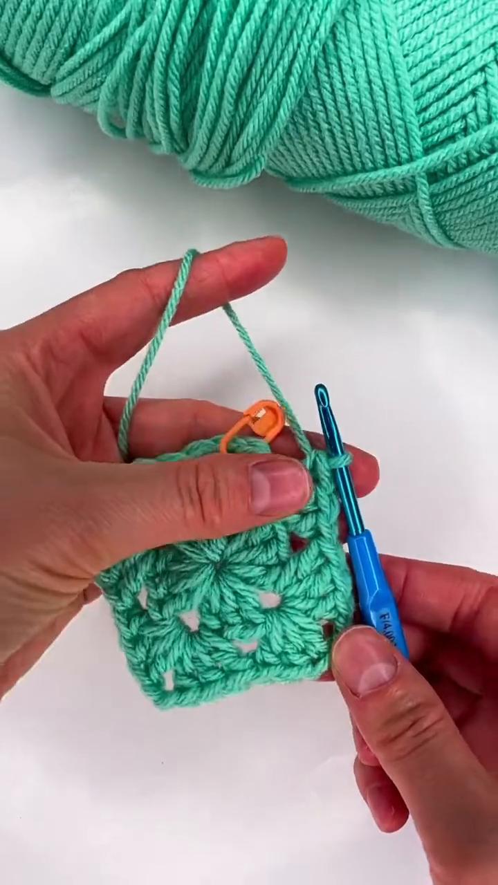 Part2：crochet granny square。