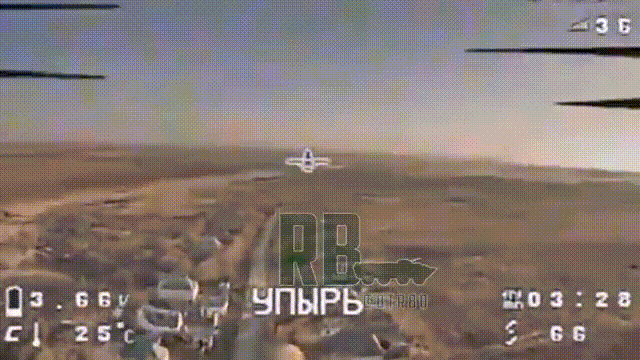 3月20日，在乌克兰战场阿瓦迪夫卡方向，俄军发射的FPV自杀式穿越机，精确击中乌