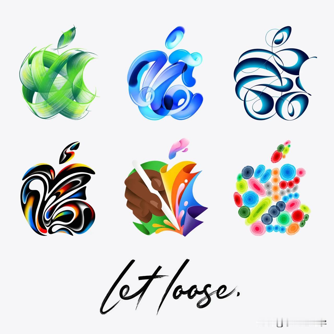 5 月 7 日苹果发布会邀请函的主题 logo 有六种图案，大家从中能解读出哪些