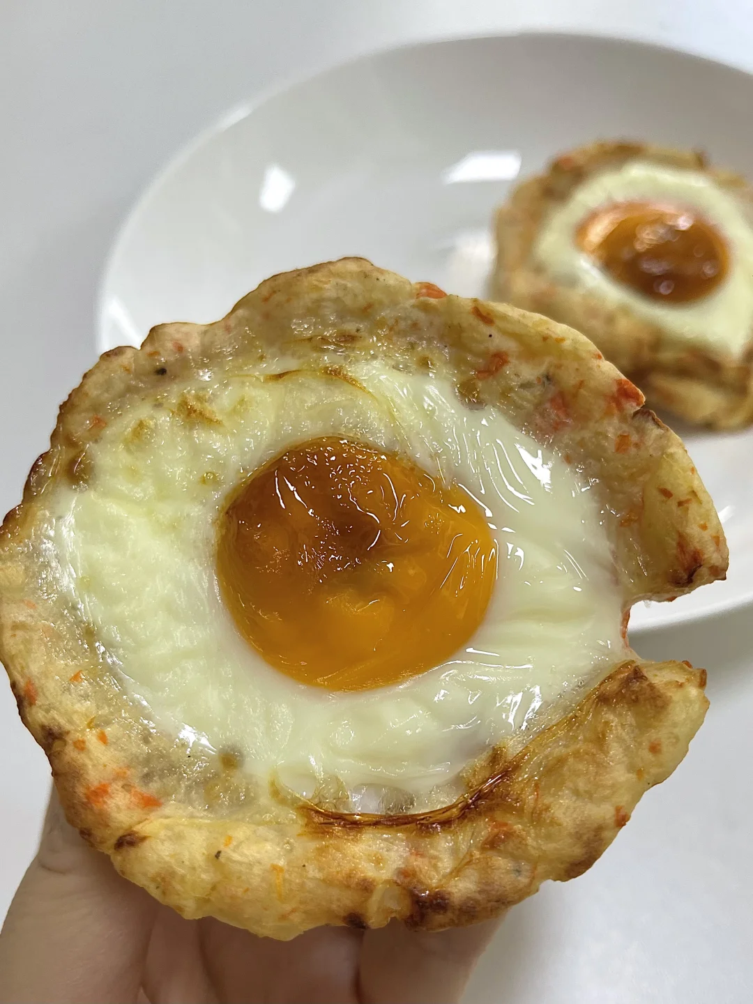 这谁发明的吃法啊！！烤土豆鸡蛋饼