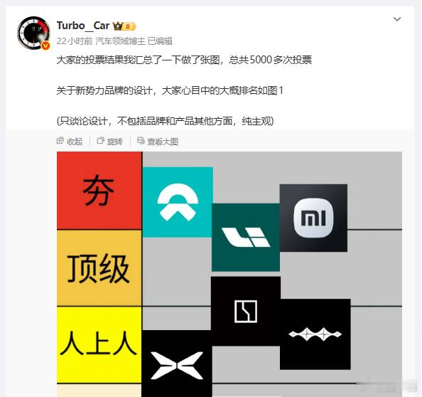 跟我想的差不多，理想的设计绝对是能放前面的蔚来设计好这个没有争议，大家普遍认可，