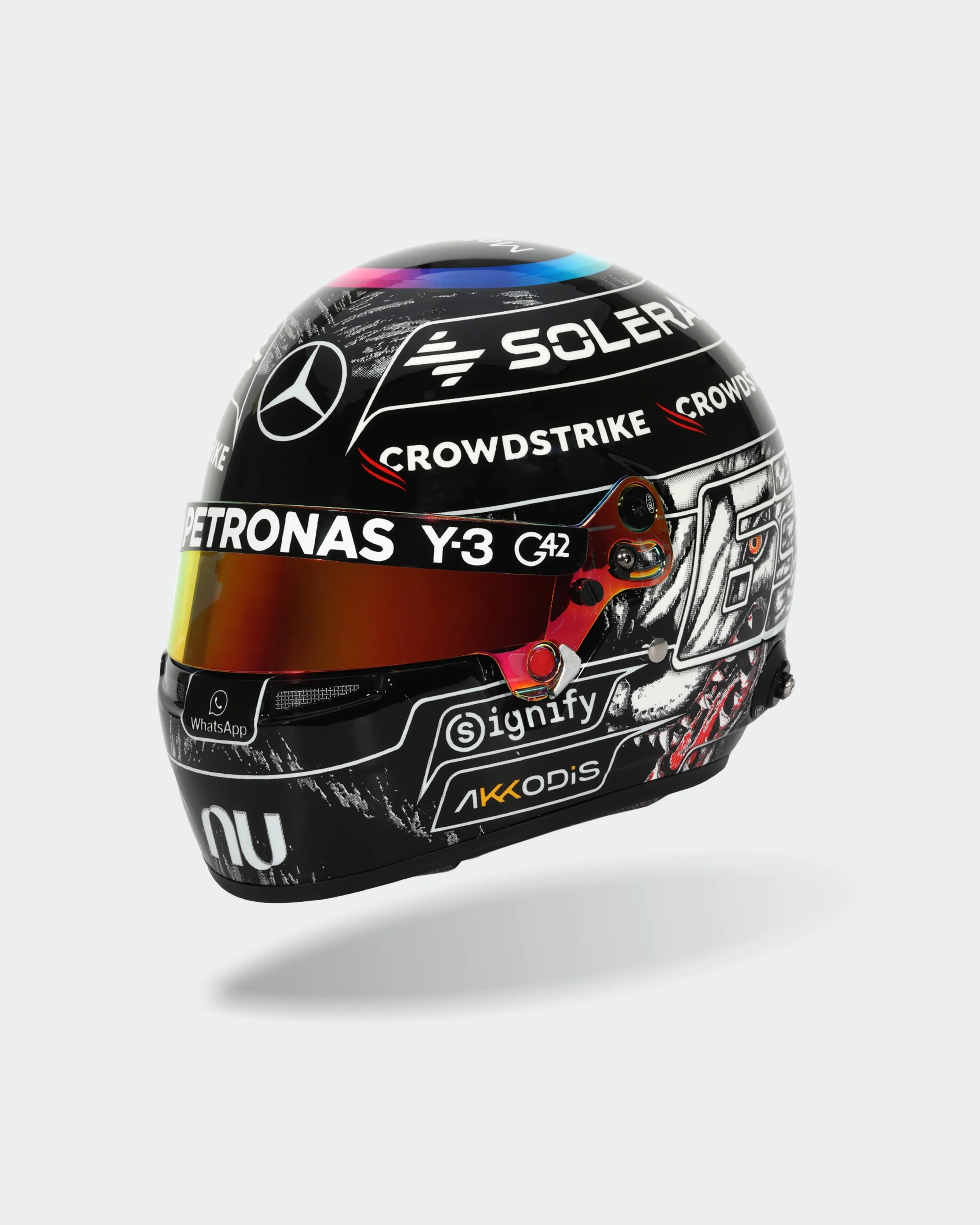 乔治拉塞尔 🩵 GR63消息速递 梅赛德斯官网上新2026年日本大奖赛1:2头