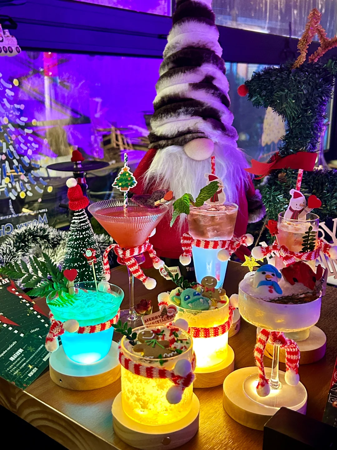 义乌酒鬼速速集合！快来挑战圣诞氛围酒🍸