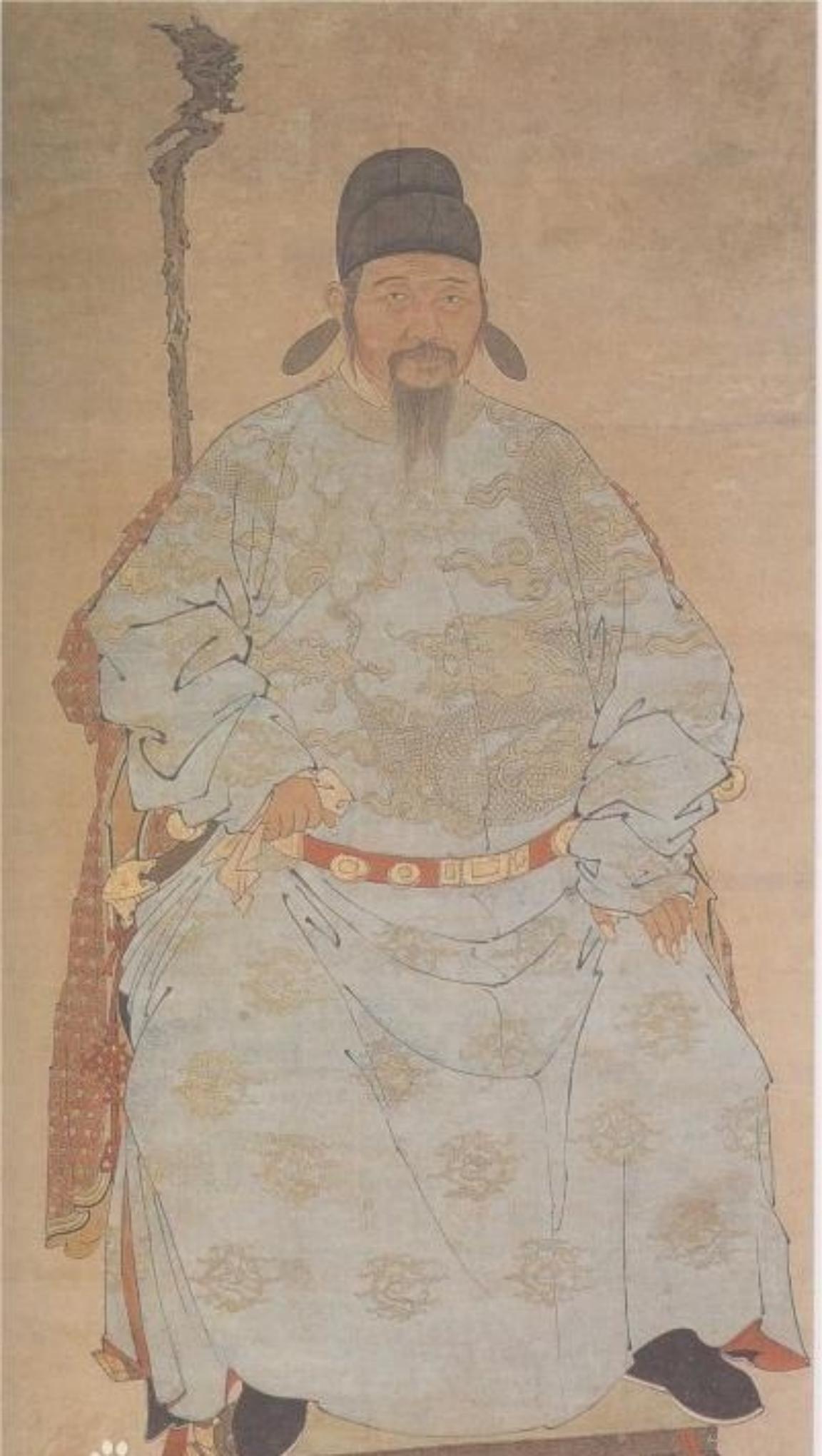 朱元璋小时候家里穷，姐姐朱佛女嫁给李贞，李贞对他们家非常好，年三十怕朱家没吃食，