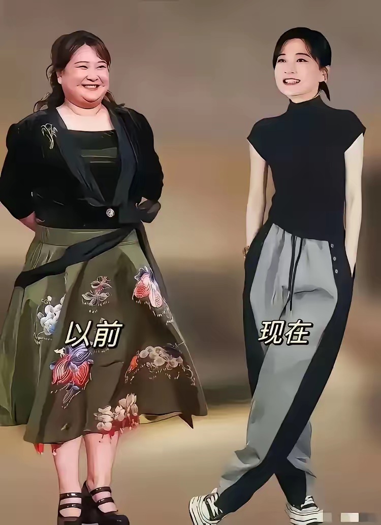 贾玲如今的尴尬，又有几人能明白？胖的时候可可爱爱搞笑一下，和男演员插科打科没人在