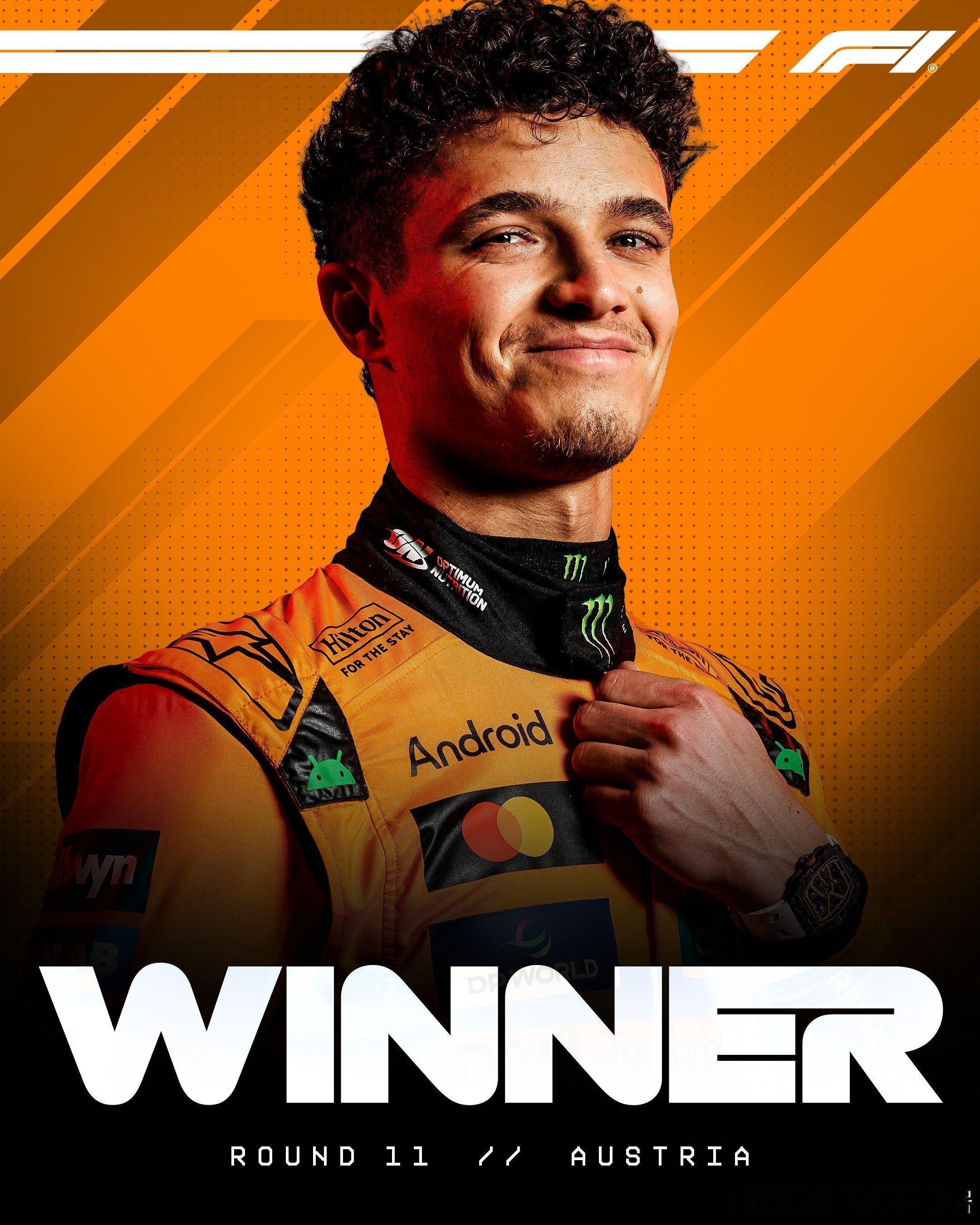 恭喜诺里斯！Pole to Win[666]倨能聊[超话]2025f1奥地利大奖
