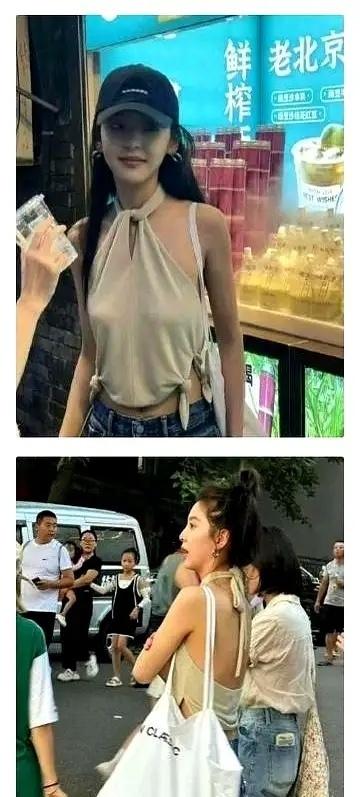 章若楠出门真敢穿，这天气是真热吗？

大家都在讨论章若楠最近的私服，短裙轻薄，完