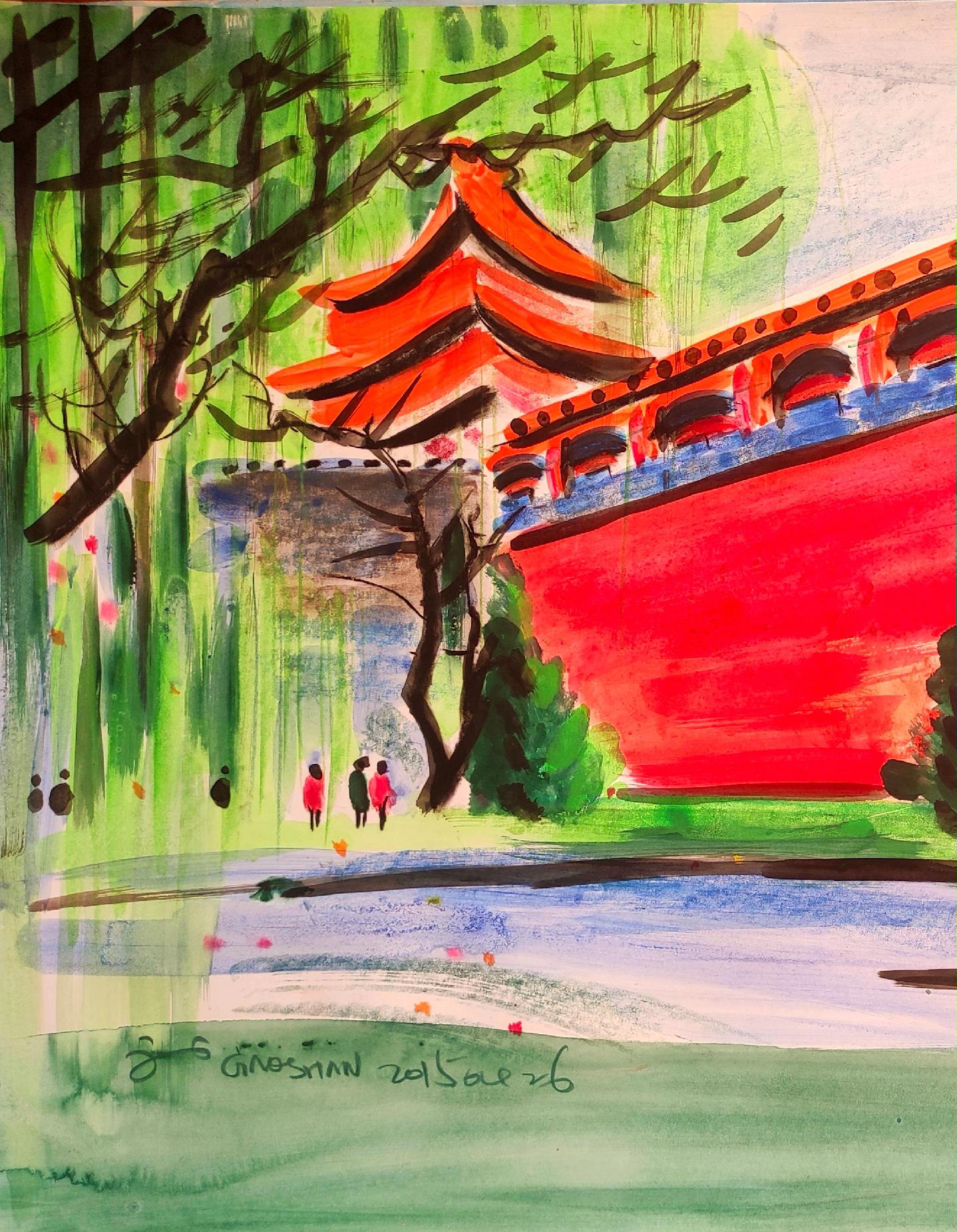 西雁翅楼。雁翅楼是紫禁城午门建筑群的重要组成部分，位于午门城台两翼，由...