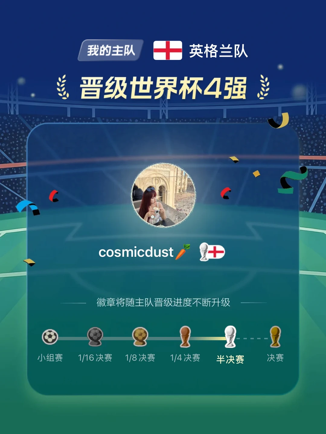 我的世界杯主队晋级啦🏆