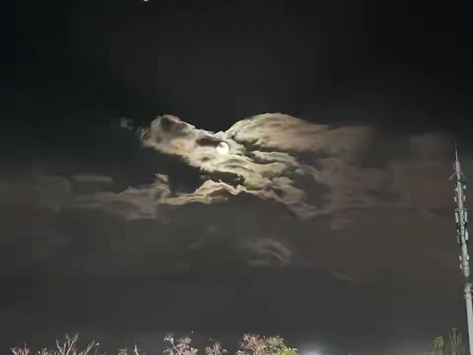 都说宇宙是个神奇的世界，可肉眼可见的神奇变化是否真的存在呢。
   看看头顶上的