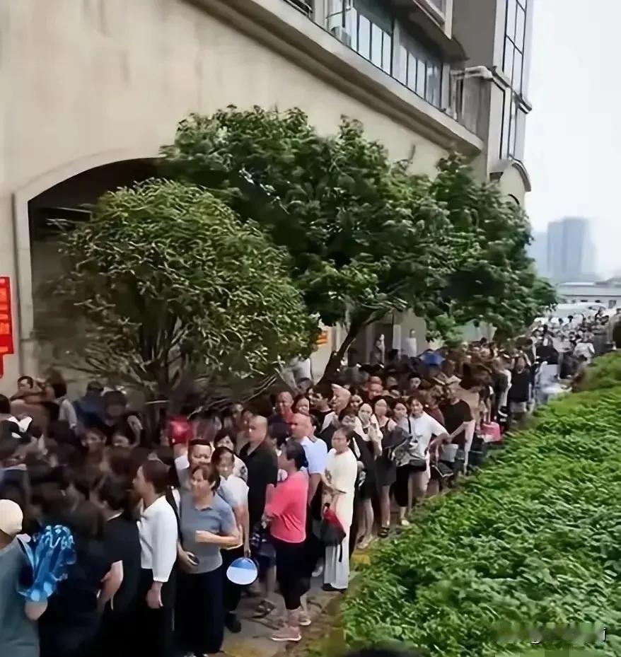 凌晨三点，几百人裹着毯子蹲在长沙街头排队。我还以为大家在抢演唱会门票，走近一看，
