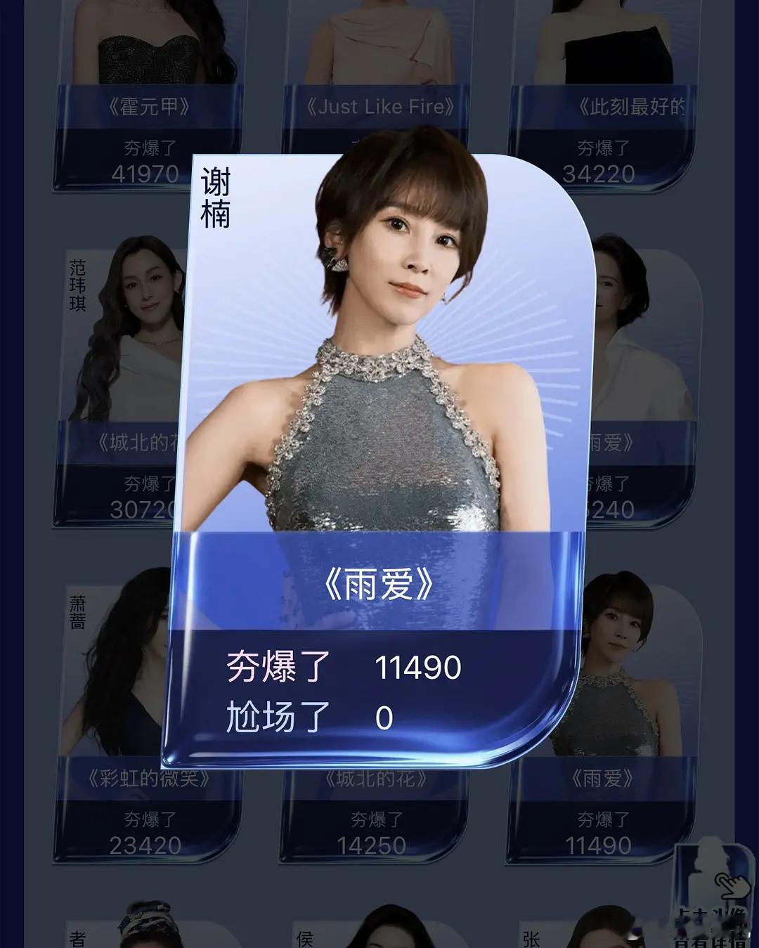 乘风2026唯一一位0“尬场了”评级，谢楠 