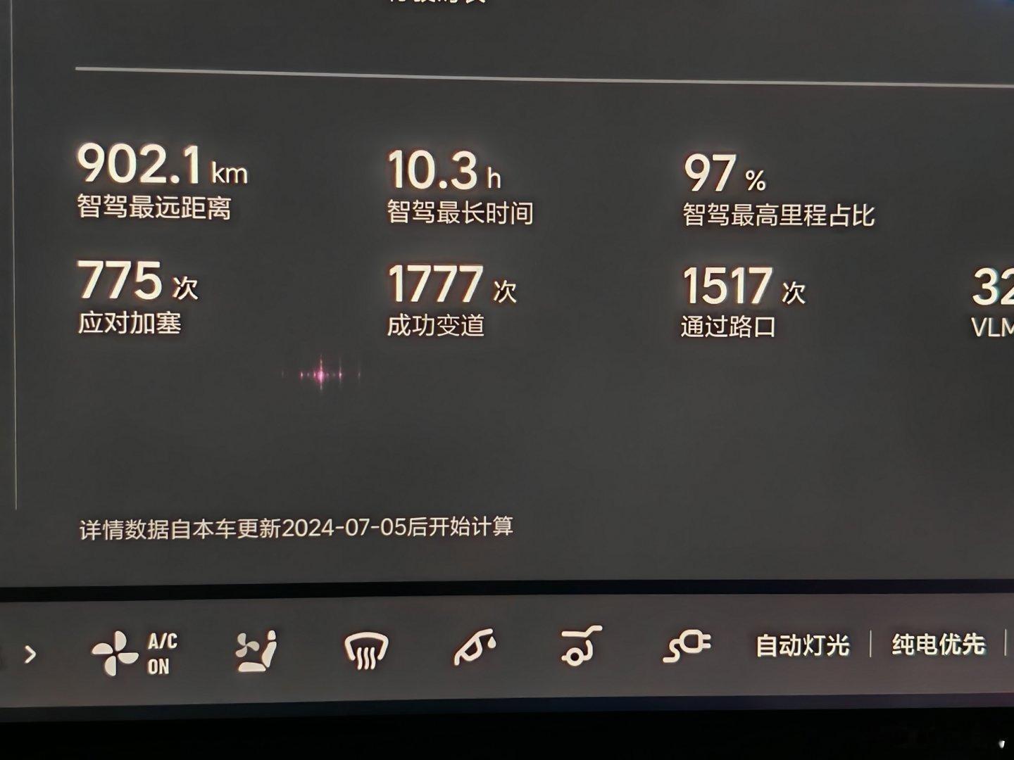 我去，小不小心点开统计界面，原来我的理想l7 还有这个战绩，智驾最远902公里，