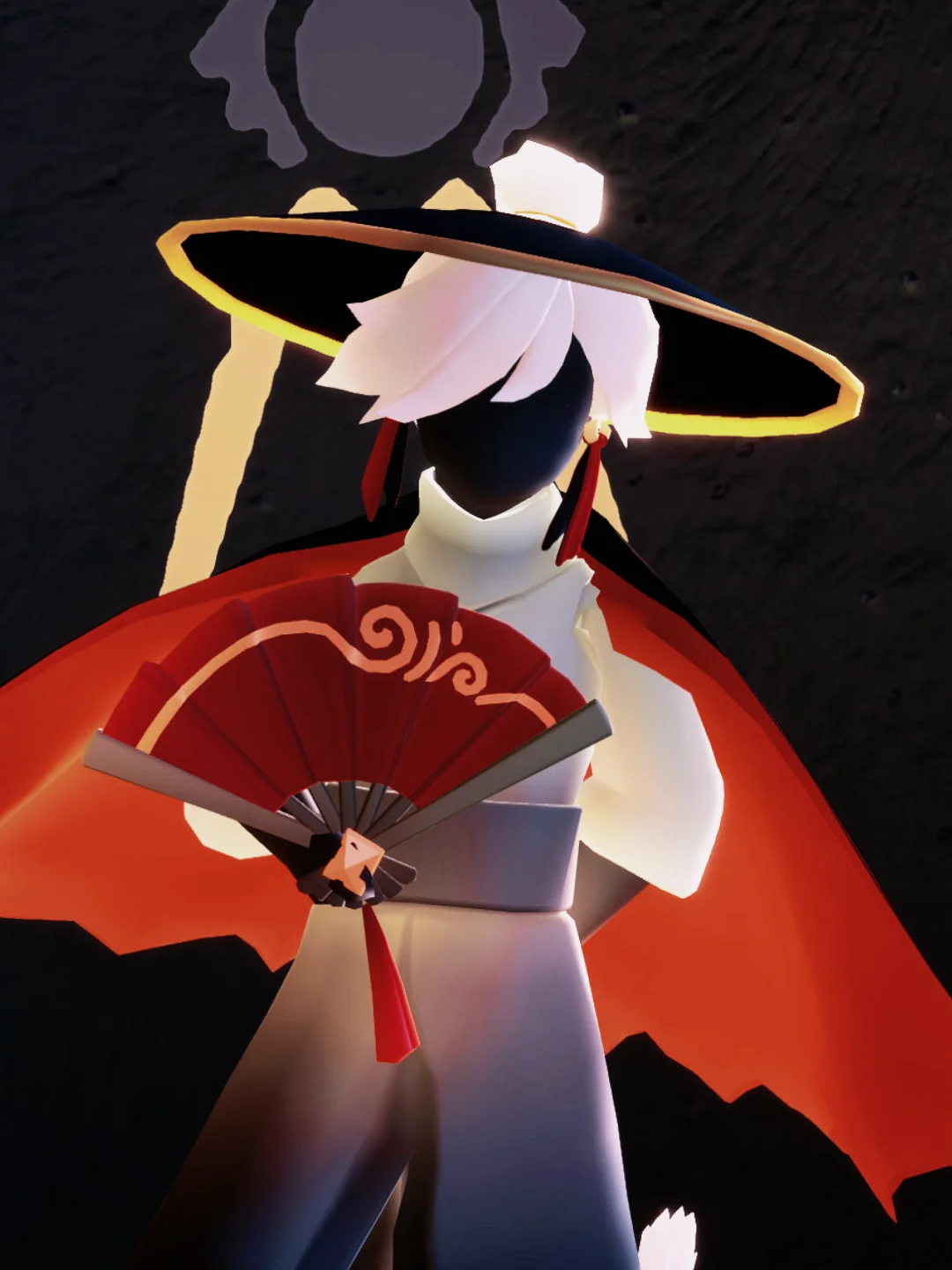 强推黑红配色耳坠