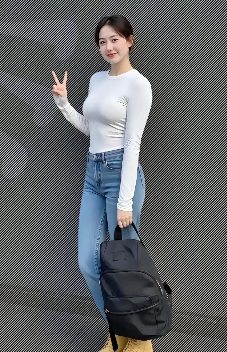 青春和美是紧密相连的！青春的美热烈而奔放，哪怕是简单的动作都显得动人！
    