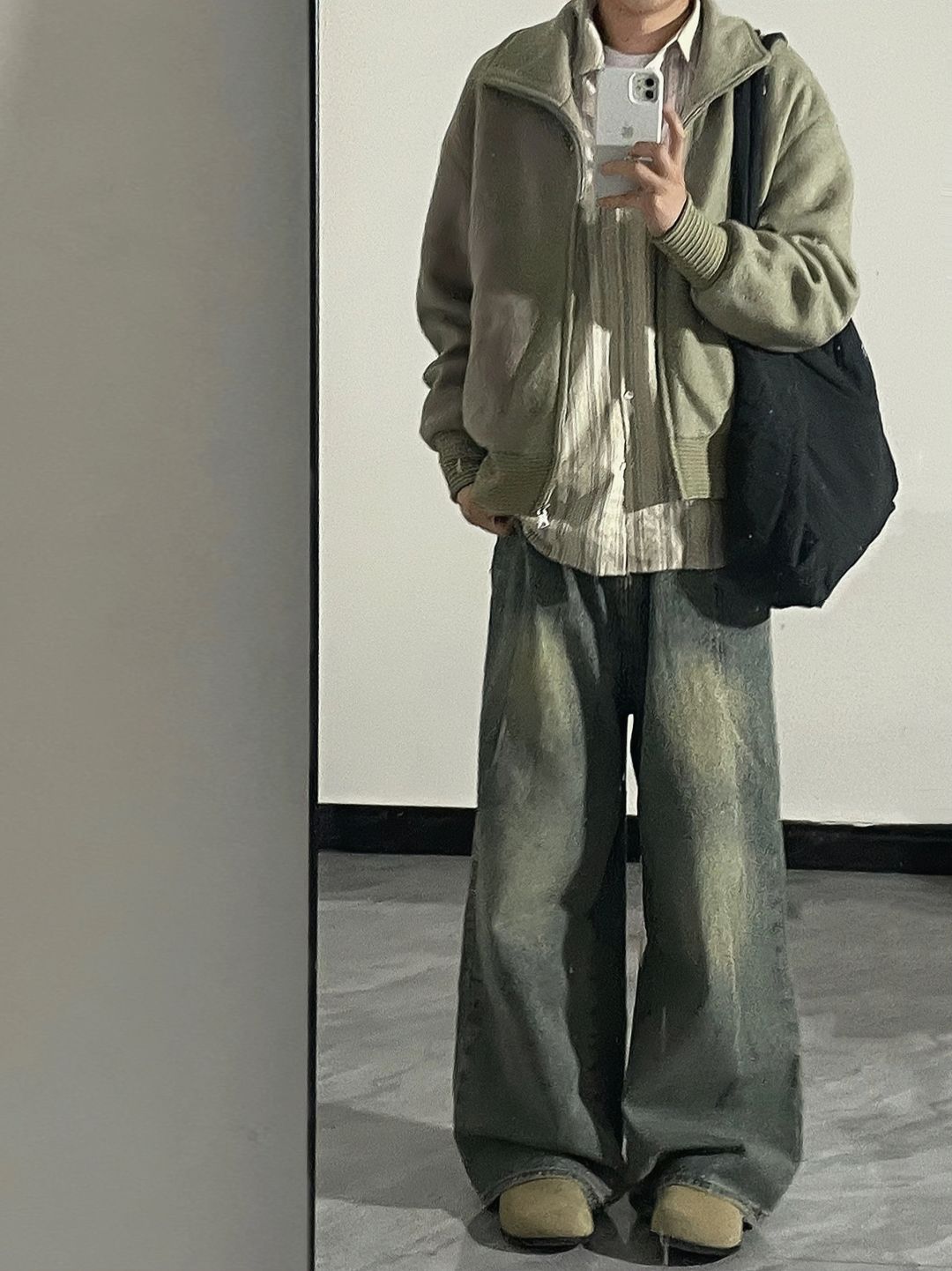 📠日系复古！低饱和衬衫叠穿很文艺！沉稳感！