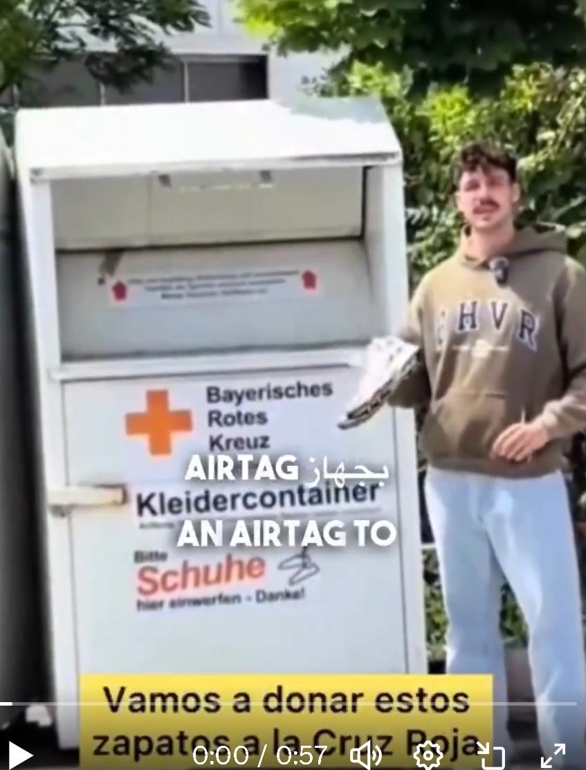 原来老外捐赠的东西也到不了需要者的手里，地球人都一样的糙性。
　　一名德国慕尼黑