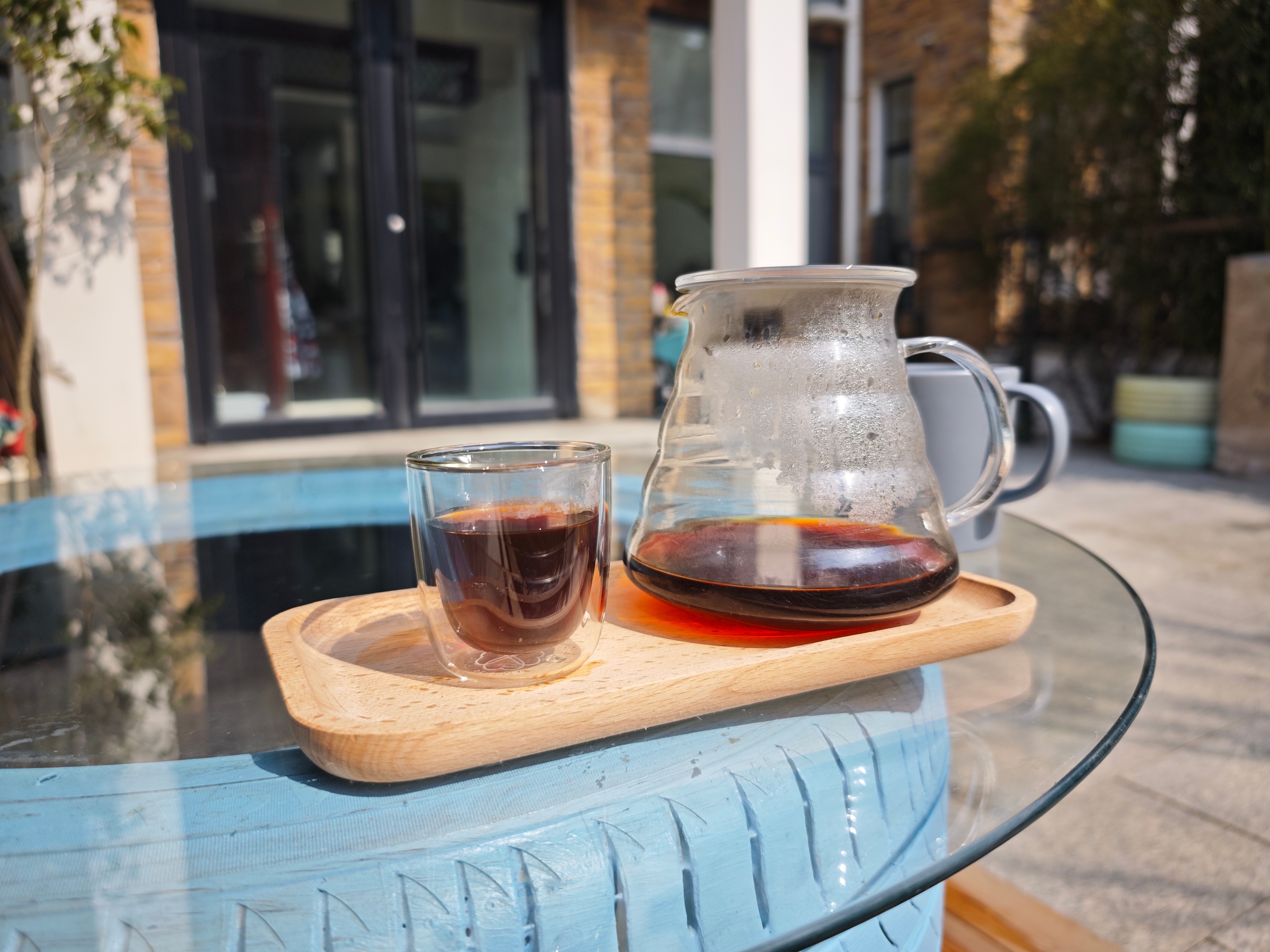 周末咖啡专属时间，今天是手冲SOE埃塞俄比亚，明亮的酸，花香，果香～浪起来了～ 